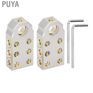 Puya 6 Way  Terminal  Positive Negative SAE  Post  for Cars for Caravans for Trucks