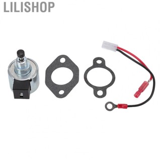 Lilishop Carburetor Solenoid Aluminum Carburetor Fuel Solenoid for Engines