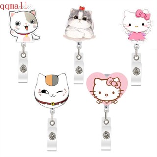 QQMALL Retractable Badge Reel Animals High Quality Chest Card Name Tag ID Card Clips Nurse Badge Reel Badge Holder