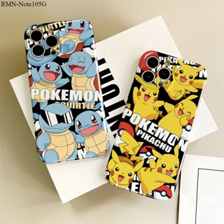 Xiaomi Redmi Note 11 11S 11T 10 Pro Plus 5G สำหรับ Case Cartoon Pokémon Pikachu เคส เคสโทรศัพท์ เคสมือถือ Hard Phone Cases