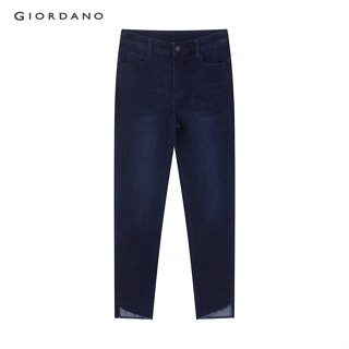 GIORDANO กางเกงยีนส์ผู้หญิง Womens Denim Cropped Pants 05422224