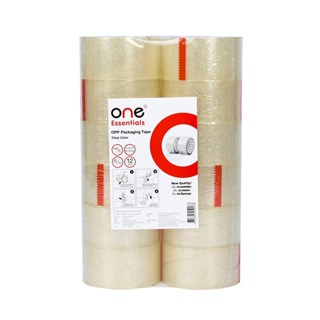 ONE เทปโอพีพี 48มม.x45หลา (แพ็ค72ม้วน) สีใส ONE