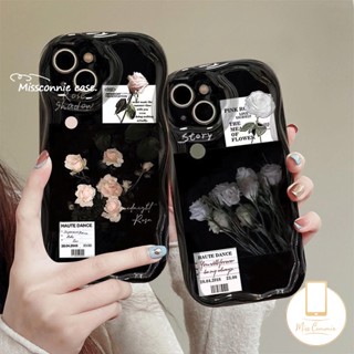 เคสโทรศัพท์มือถือ ขอบโค้ง ลายภาพวาดสีน้ํามัน รูปดอกกุหลาบ 3D สําหรับ Vivo Y22 Y36 Y02T Y35 Y11 Y12 Y15 Y31 Y15s Y95 Y51 Y12i Y22s Y16 Y21s Y51A Y17 Y33s Y02 Y21 Y91C Y30 Y15A Y20i Y91 Y20 Y12s