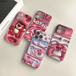 Xiaomi Mi 12 12X 11 9 Lite NE Pro 5G สำหรับ Case Cartoon Lotso Bear Case เคส เคสโทรศัพท์ เคสมือถือ Shockproof Casing Protective Shell