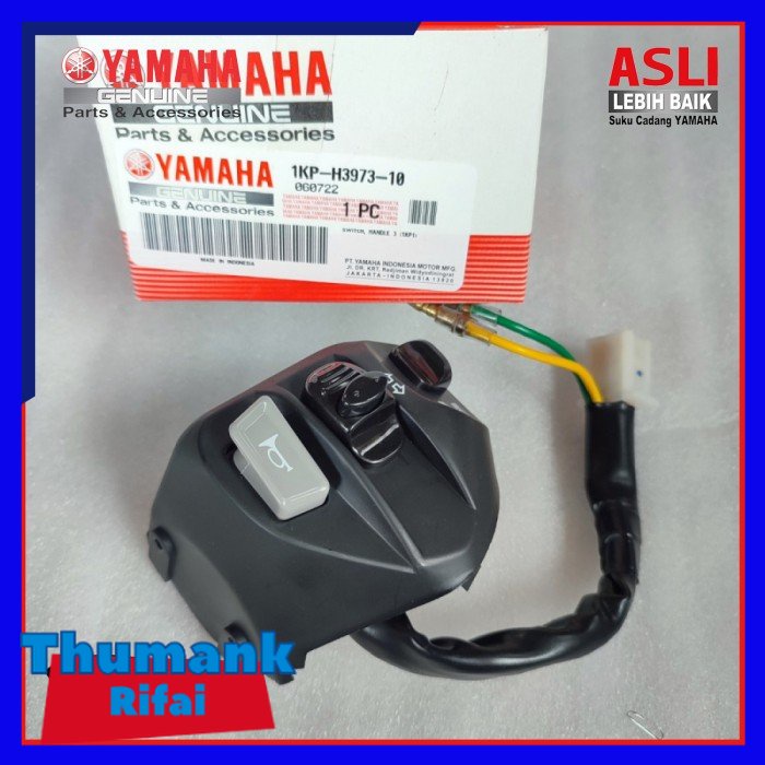 สวิตช์ผู้ถือสวิตช์ไฟเลี้ยวซ้าย Mio M3 JZ Soul Gt 1KP-H3973-10