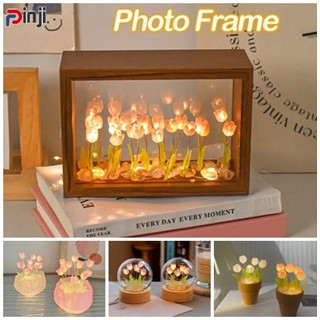 กรอบรูป รูปดอกทิวลิป ของขวัญรับปริญญา DIY แบบสร้างสรรค์