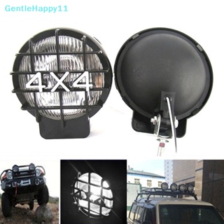 Gentlehappy หลอดไฟตัดหมอก ทรงกลม สีขาว 5.5 นิ้ว 4X4 สําหรับรถ ATV 1 ชิ้น