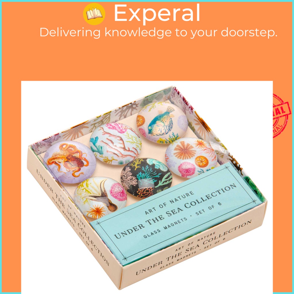 Art of Nature: Under the Sea Glass Magnet Set (ชุด 6 ชิ้น) โดย Insights (ฉบับสหรัฐอเมริกา ปกอ่อน)