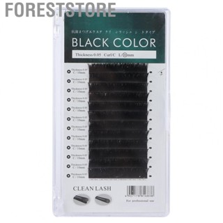 Foreststore 0.05mm C Curl  Fake Eyelashes Fast Fanning Grafting Extension