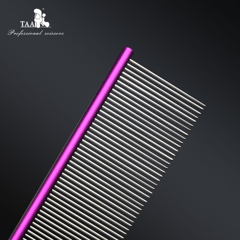 Taa หวีอะลูมิเนียมอัลลอย PM19 น้ําหนักเบา หลากสี สําหรับสัตว์เลี้ยง สุนัข แมว VD1C - รูปที่ 2