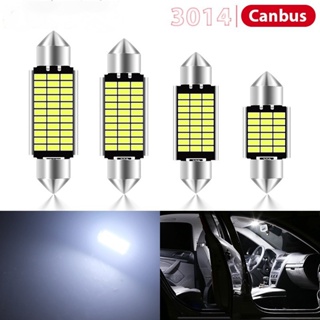 โคมไฟอ่านหนังสือ C5W C10W Canbus Festoon Lamps 3014 18 33 SMD 31 มม. 36 มม. 39 มม. 41 มม.