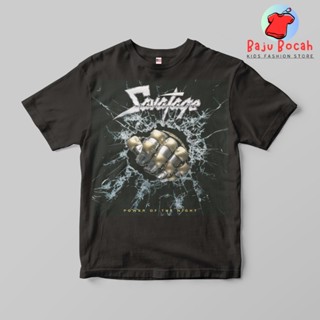 เสื้อผ้าเด็กผู้ชาย - เสื้อยืดเด็ก พรีเมี่ยม (1-9 ปี) SAVATAGE Glass BAND เสื้อยืด // เสื้อผ้าเด็กผู้ชาย // เสื้อผ้าเด็กผู้หญิง // เสื้อยืดธรรมดา สําหรับเด็ก