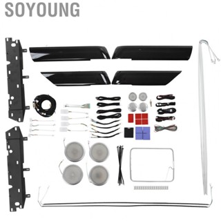 Soyoung Atmosphere Strip Lighting Kit  Easy Operation Fashionable 26 Lights Car Interior Light Strip ABS PMMA 64 Colors  for Range Rover Vogue L405