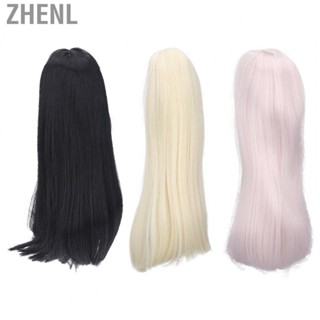 Zhenl Dolls Hair Replacement Wigs  High Smothness 8 To 9 Inch Long Straight Doll Wig  for Doll  Up