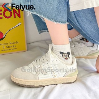 Feiyue รองเท้าลําลอง เข้ากับทุกการแต่งกาย สไตล์เยอรมันเรโทร แฟชั่นฤดูใบไม้ร่วง สําหรับผู้หญิง 2022 413 UIWS