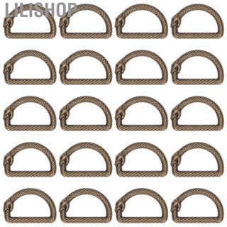 Lilishop Metal D Rings  Zinc Alloy Material Metal D Rings Buckle  for Backpacks