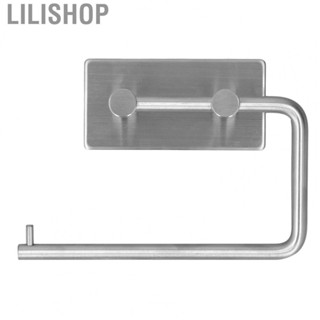 Lilishop Toilet Roll Holder  Stainless Steel Paper Holder Strong Adhesion   for Bathroom Washroom Public Places