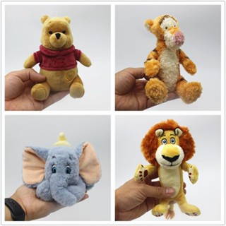 Disney หมอนตุ๊กตานุ่ม รูปการ์ตูน Winnie the Pooh Tigger Mary Cat Dumbo Bambi ขนาดเล็ก สีแดง สําหรับเด็ก ให้เป็นของขวัญวันเกิด