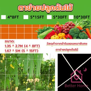 Better ตาข่ายปลูกต้นไม้ ตาข่ายปลูกพืช ตาข่ายพืชสมุนไพร Plant net