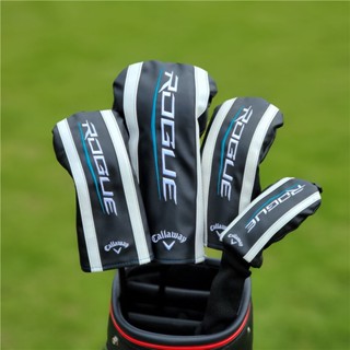 Callaway ROGUE ไม้กอล์ฟ #1 #3 #ผ้าคลุมหัวไม้กอล์ฟ หนัง PU 5 ชิ้น