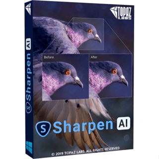🔥 Topaz Sharpen AI [ตัวเต็ม] [ถาวร] โปรแกรมปรับความชัดรูปภาพ 🔥