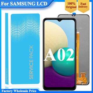 หน้าจอสัมผัส lcd แบบเปลี่ยน สําหรับ Samsung Galaxy A02 A022 SM-A022F A02