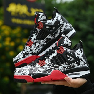 Jordan ajbasket (Ball) รองเท้า tatto aj4 4air BBL5 2G4J