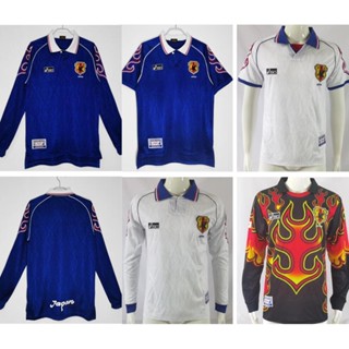 เสื้อกีฬาแขนสั้น ลายทีมชาติฟุตบอลชั้นนํา 1998 season ชุดเหย้า สไตล์ญี่ปุ่นเรโทร