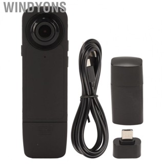 Windyons Pocket Video Recorder  Motion Detection Plug in Video Wearable Body  HD 1080P  for Law Enforcement for Security Checks