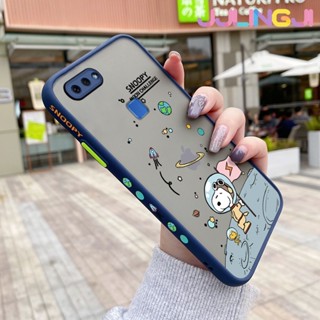 เคสโทรศัพท์ ซิลิโคนนิ่ม ใส กันกระแทก ลายการ์ตูนสนูปปี้อวกาศ สําหรับ vivo x20 x21 x21i x21 ud