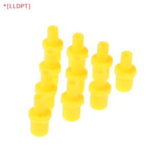 [LLDPT] ใหม่ อะไหล่ข้อต่อซิลิโคน แบบนิ่ม สีเหลือง 10 ชิ้น