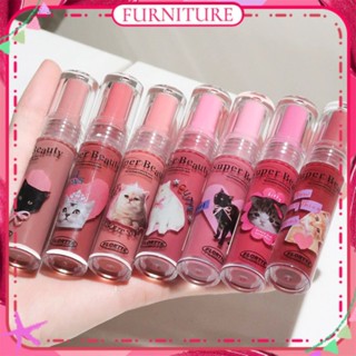 ♕ Flortte Super Beauty Lip Protection Oil Enhancement Lip Complexion Water Gloss Moisturizing Smooth Lipstick Easy To Color Long Lasting Lip Makeup 7 Designs FURNITURE