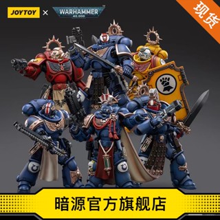 พร้อมส่ง JOYTOY โมเดลทหาร Warhammer 40KU Group Lian Elder Officer Diquan Saint Blood ขยับได้