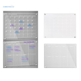 Comereally ปฏิทินแม่เหล็ก อะคริลิค สําหรับตกแต่งงานเทศกาลปีใหม่