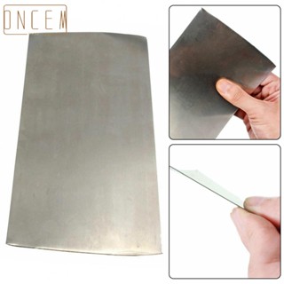 【ONCEMOREAGAIN】Pure Nickel Plate 0.3mm Thickness Pure Nickel Silver Temperature Resistant New