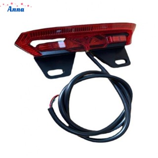 【Anna】Bike Tail Light E-bike Rear Light Turn Signals Lights Warning Safety Brake Light