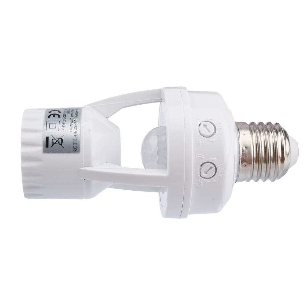 Pcbfun Ac 100-240 V Pir สวิตช์เซนเซอร์อินฟราเรด 360° E27 ฐานไฟเหนี่ยวนํา ราคา ถูกที่สุด ดีลบีเคเค แกลเลอรีภาพที่ 2