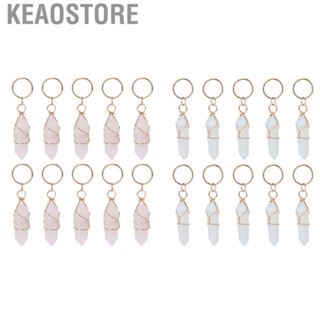 Keaostore Braids Accessories  Adjustable Hair Jewelry Dreadlock Crystal Shaped for