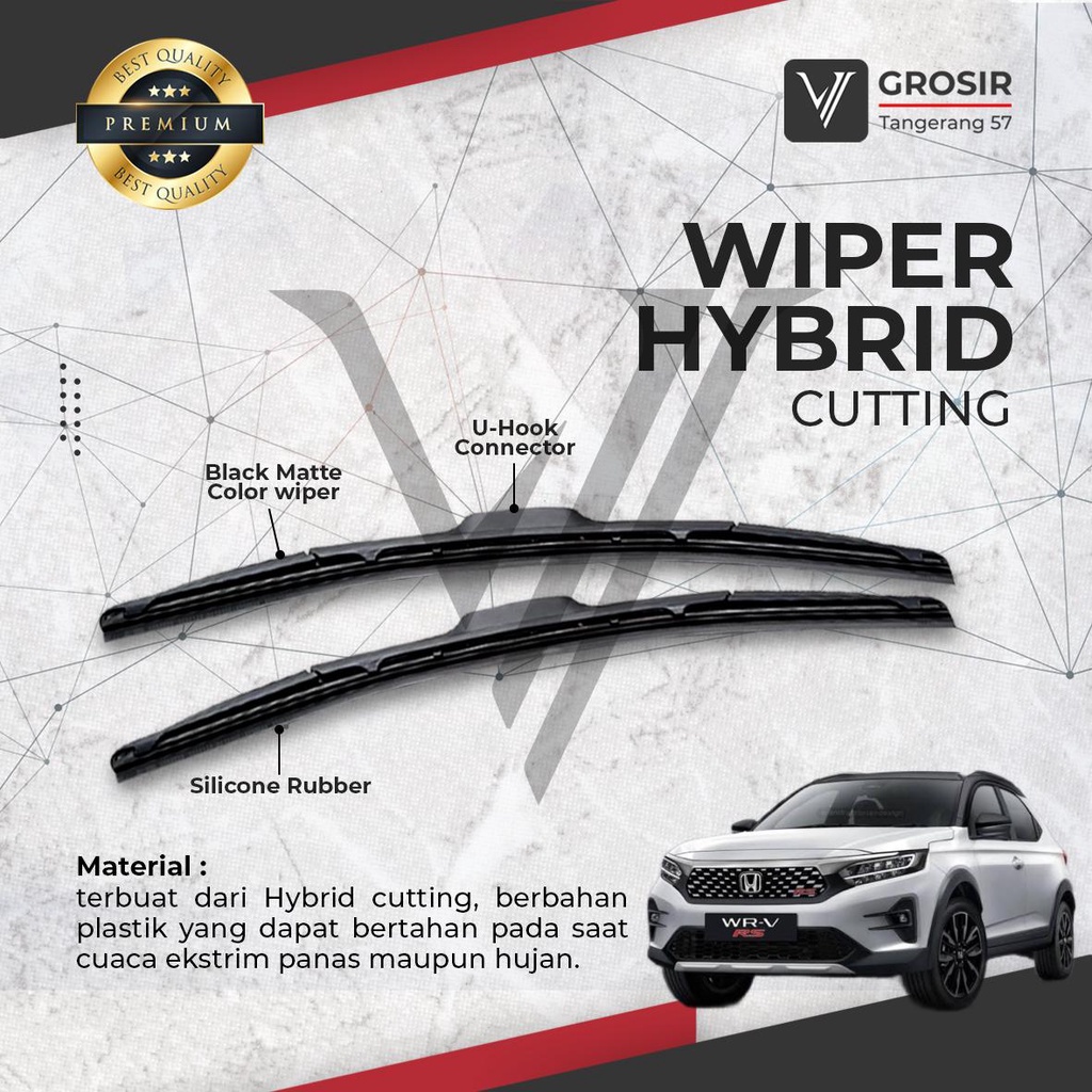 HONDA WRV RS 2022 HYBRID WIPER 2 ชิ้น