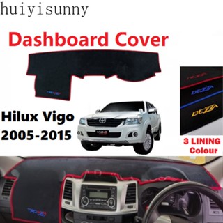 แผ่นแดชบอร์ด กันลื่น คุณภาพสูง สําหรับ Toyota Hilux Vigo 2004-2015