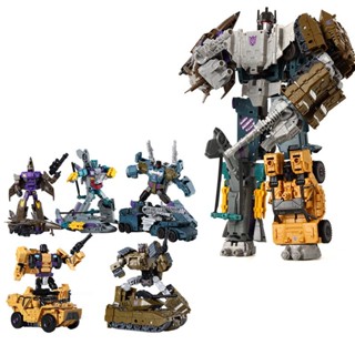 Spot haizhixing 5-in -1 combiner bruttix G1 transformation action character toy fight swindler explosion model deformation car robot Figma