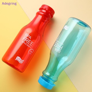 [Adegring] ขวดน้ําดื่ม ปลอด BPA ขนาด 550 มล. กันรั่ว สีแคนดี้ สําหรับกลางแจ้ง