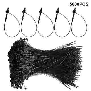 5000pcs Clothing Plastic Lightweight Connector Durable Portable Price Hang Label Security Loop String Snap Tag Fastener