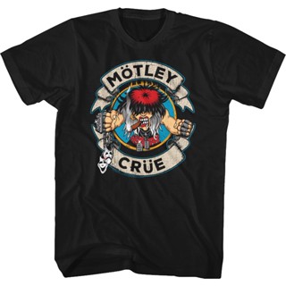 เสื้อยืด พิมพ์ลาย Allister Fiend Motley Crue แฟชั่นสําหรับสตรี