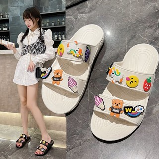 รองเท้าแตะ Crocs Jibbit Z เหมาะกับเดินชายหาด สําหรับผู้หญิง