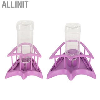 Allinit Automatic Reptile Water Feeder  Feeders Waterer Purple Fence PP for Turtle