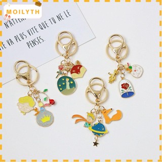 MOILY Gift Key Chains Cute Pendant Keyring Charms Trendy Keychain Fox The Little Prince