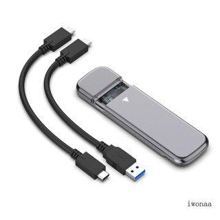 Iwo Rocketek M2 ฮาร์ดดิสก์มือถือ สําหรับ M 2 Nvme To Type-C USb3 1 Solid State