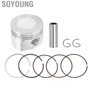 Soyoung Motorcycle Piston  Cylinders  Ring Kit Wearproof High Hardness Alloy Metal for 110cc 125cc ATV Dirt Pit Bike Go Kart