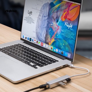 [Sy] 2 in 1 อะแดปเตอร์ฮับ USB 3.0 เป็นอีเธอร์เน็ต สําหรับ MacBook Pro